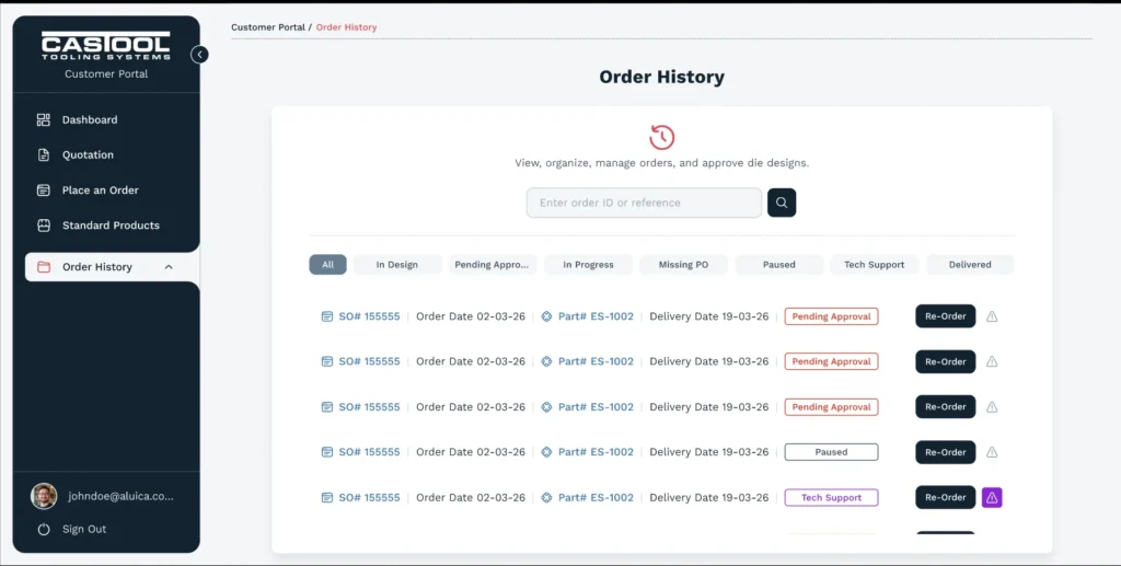 CASTOOL CUSTOMER PORTAL (PARA LOS EN LA MISMA SECCIÓN)